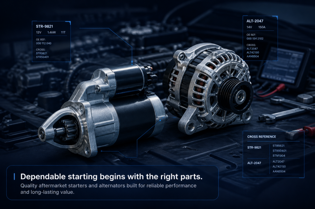 Automotive parts for reliable performance.